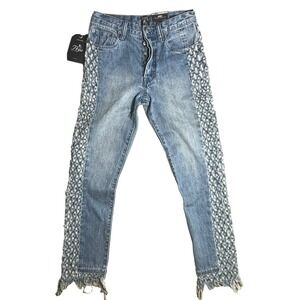 PRPS AMX HIGH WAIST SKINNY TAPER FIT‎ "SURF WASH" WOMEN'S Size 27